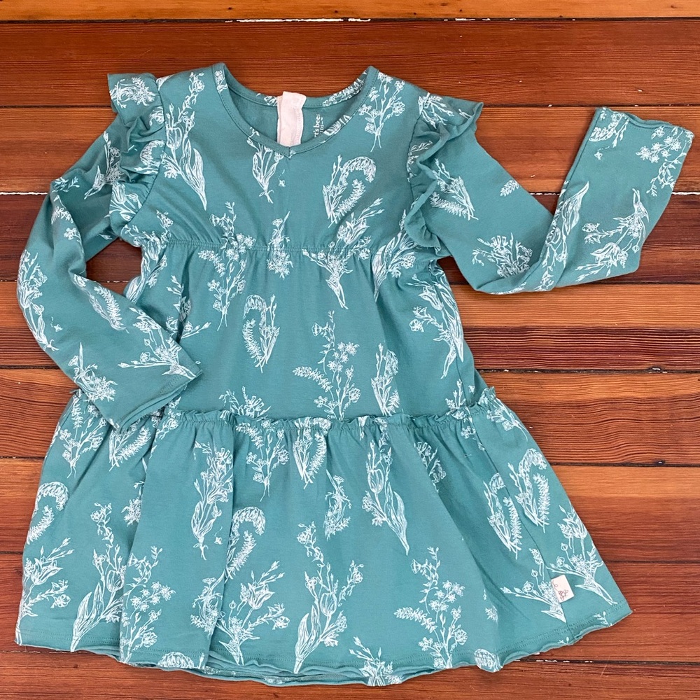 Burt’s Bees Wildflower Dress, Size 4T (NWOT)